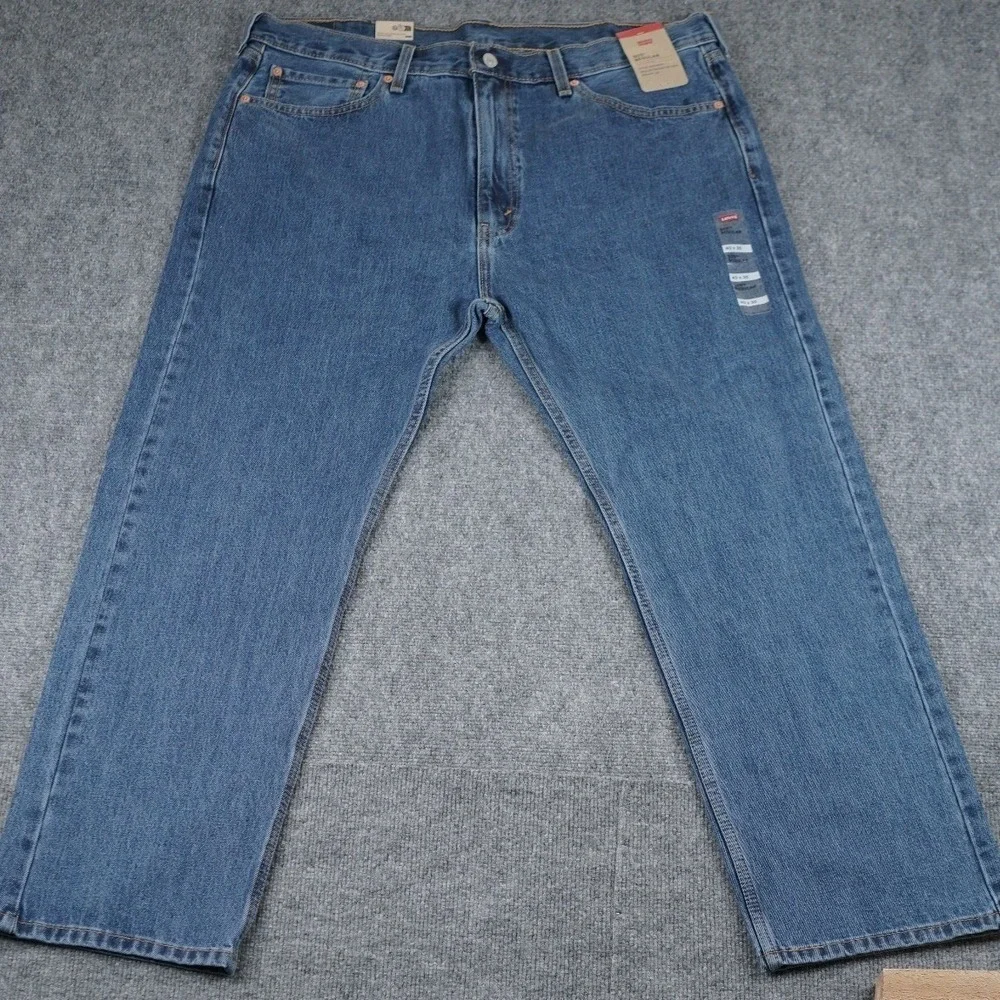 Levi's‎ 505 Regular Fit Jeans Mens 40x30 Blue Straight Leg Denim Pants